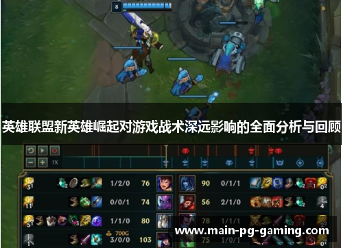 英雄联盟新英雄崛起对游戏战术深远影响的全面分析与回顾